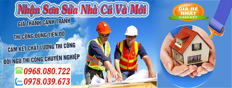 dịch vụ sửa nhà Hà Nội - Sơn Sửa Nhà Cũ Mới Trọn Gói Tại Hà Nội