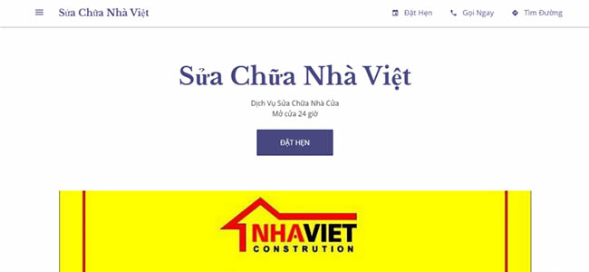 dịch vụ sửa nhà Hà Nội -  Nhà Việt