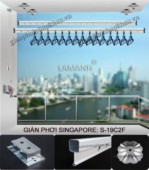 Giàn phơi thông minh Lâm Anh