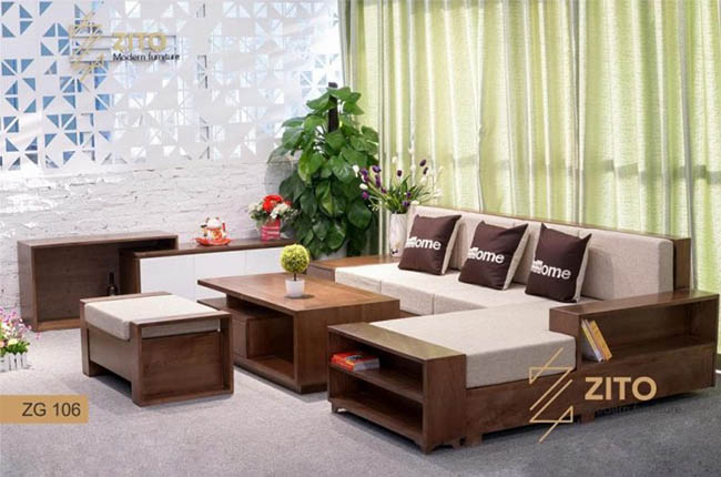 Sofa gỗ Hải Phòng - Nội Thất ZITO